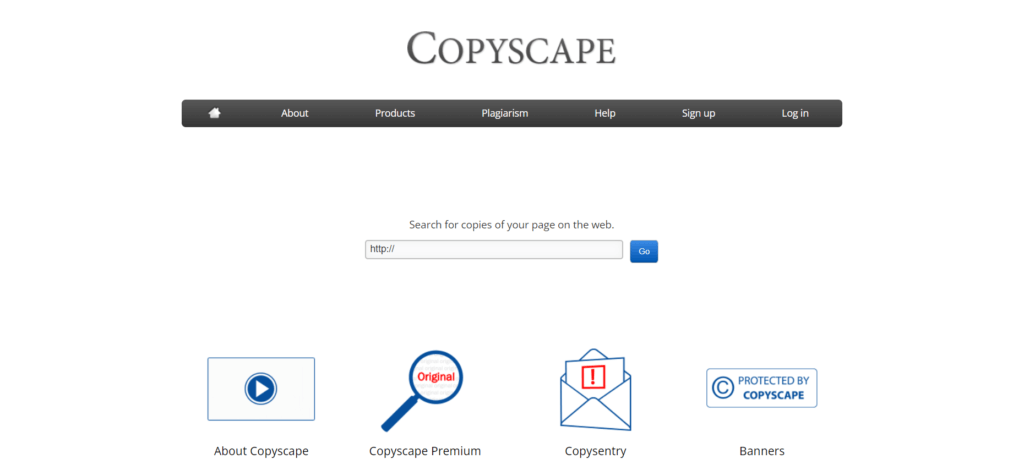 Сервис Copyscape
