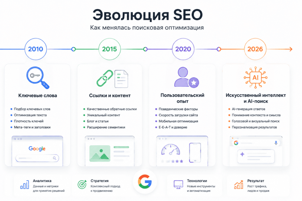Эволюция SEO
